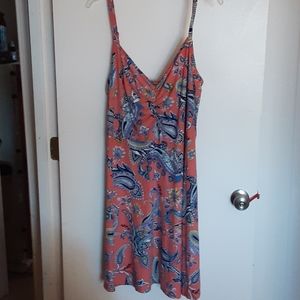 2x Orange Paisley Dress + FREE GIFT